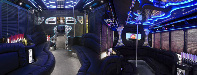 Freightliner Interior Mercedes Freightliner party bus los angeles ca